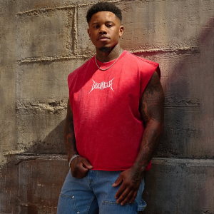 JIANSHENSHIJIAJIANSHEN | Summer Cotton Wide Strap Trendy Letter Print Leisure Training Mens Vest