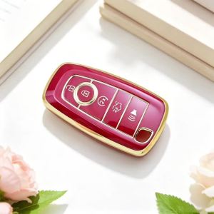 2/3/4/5 Buttons Car Remote Key Case Cover Shell Fob Holder For Ford Fusion Mustang F-150 F-250 F-350 F-450 F-550 2017 - 2020