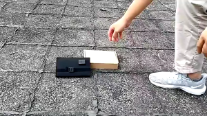 COD Powerbank Solar Panel Tenaga surya 10W 4 Folding Charging Pengisi Daya Fleksibel 5V USB KERNU