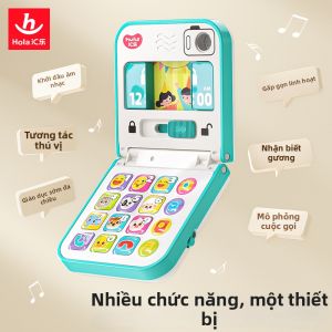 Huile Toys | Điện thoại đồ chơi điều khiển từ xa mô phỏng âm nhạc có thể gập lại cho trẻ em