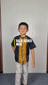 Baju Koko Anak 1-14 Tahun New