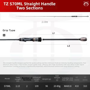 Lightweight Jigging Squid Fishing Rod