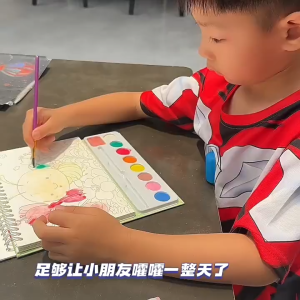 Paint with Water Books for Kids Watercolor Coloring Book Mess Free Watercolor Painting Set Arts and Crafts Water Color