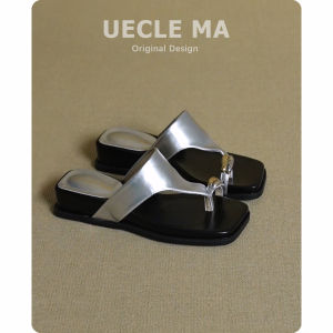 Stylish French Style Open-Toe Sandal Flat