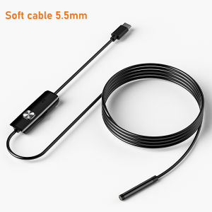 Camera Nội Soi Công Nghiệp Có Đèn LED Chống Nước USB-C Công Cụ Kiểm Tra Video Borescope 8mm/55mm Dành Cho Điện Thoại iOS iPhone Android