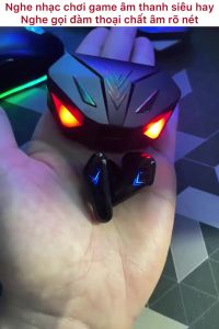 Tai Nghe Gaming X15 Bluetooth 5.1 Không Dây Giảm Tiếng Ồn Cảm Ứng Điều Khiển Vân Tay Âm Thanh Hifi 9D Bảo Hàng 1 Tháng