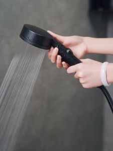 5 Mode Water Saving Shower Head High Pressure Turbo Shower Adjustable One-key Stop Water Massage ABS Shower Accessories Eco Shower Bathroom Accessories