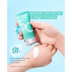 Wardah UV Shield Sunsreen SunBlok Pelindung Matahari Perlengkapan Haji dan Umroh