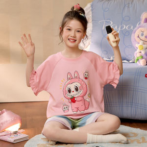 KOOZYORE | Cartoon Mother Daughter Cotton Summer Sleepwear