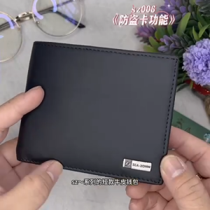 SEAZONN SZ006 DOMPET LELAKI KULIT LEMBU COW LEATHER FOR LELAKI MEN BOY BIRTHDAY GIFT FREE BOX READY STOCK DOMPET GOOD QUALITY HIGHT QUALITY