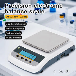 EU Plug Precision Electronic Balance Scale 600g/2000g 0.01g Electronic Scale for Laboratory Herbs Jewelry Material Scale