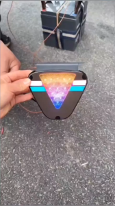 Đèn đuôi xe led hiệu ứng chuyển màu 7 sắc