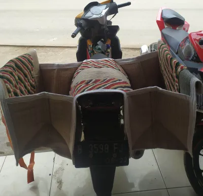 tas motor guni tebal dan kuat ukuran besar
