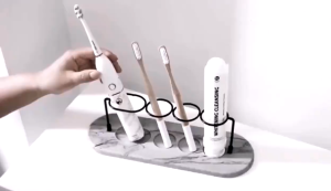 Natural Diatomite Stone Toothbrush Stand Storage Rack