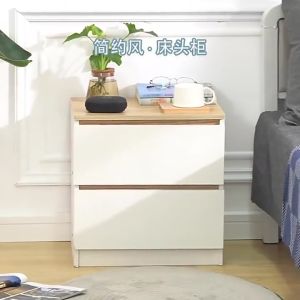 st-home P292 💥พร้อมส่ง💥 ตู้เก็บของข้างเตียง ลิ้นชักข้างเตียง ตู้ข้างเตียงไม้ ตู้ลิ้นชักเก็บของดีไซน์เรียบหรู สไตล์มินิมอล