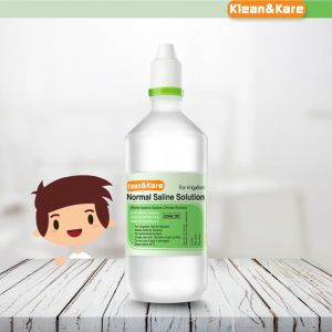 Klean and Kare น้ำเกลือ คลีนแอนด์แคร์ นอร์มอลแคร์ ปราศจากเชื้อ 100มล. [2 ขวด หัวจุก] DD 6202 Klean&Kare