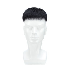 JIANGFASHIJIA | Breathable Natural Short Hair Mens Toupee