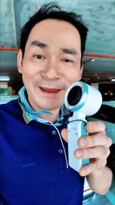 พัดลมพกพา N607 แบบ USB และ ฟาเลสตัวยก พลังงานยาวนานถึง11ชั่วโมง(คละสี1ก้อน)