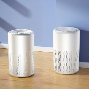 Indoor Air Purifier Desktop Small Home Use Removes Formaldehyde Smoke Odor Eliminator Cat Hair Negative Ion Disinfection Machine