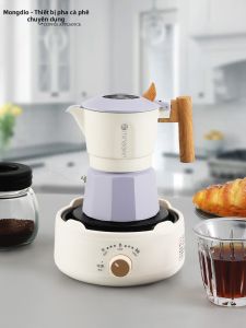 MONGDIO | Bộ Đun Cà Phê Moka 2 Van Thế Hệ 3