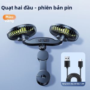 HAIPAILONG | Quạt USB Cho Ghế Sau Ô Tô 12V