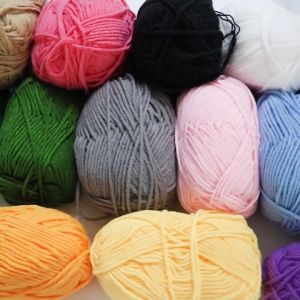 (23 Colors) 5 Plys Yarn Milk Cotton Yarn Handmade DIY Milk Knitting Gift High Quality Milk Cotton
