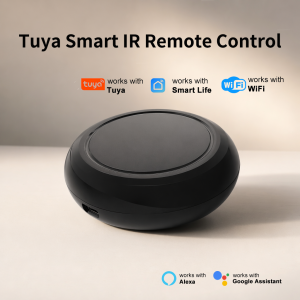 YFK Tuya WiFi Smart IR Remote Panel Universal Infrared Controller Smart Life Voice Control Home Automation Compatible with Alexa