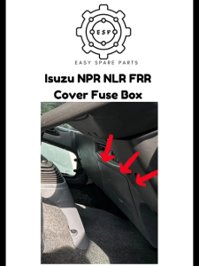 Isuzu NPR NLR FRR Cover Dashboard Fuse Box Fuis Box