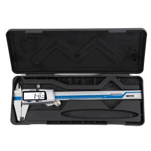 ET52 150mm 6-Inch Digital Caliper 0.01mm High-Precision Stainless Steel Caliper Electronic Vernier Fraction/mm/Inch Display