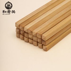 Thực Phẩm Dùng Một Lần Trung Hoa Truyền Thống Bàn Ăn Gia Đình Công Nghiệp Thương Mại Bambu Hình Vuông Đầu Vuông Tự Nhiên Không Sơn Không Cera