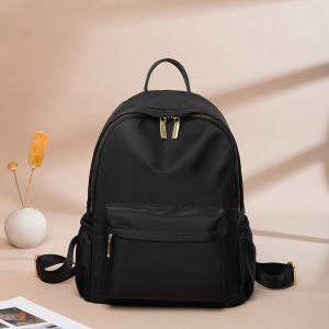 Fashionable Large Capacity Oxford Cloth Shoulder Bag Womens Backpack Simple Style Versatile Canvas Backpack New 2025 Model