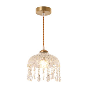 DGY | French Vintage Crystal Modern Minimalist Creative Dining Room Chandelier