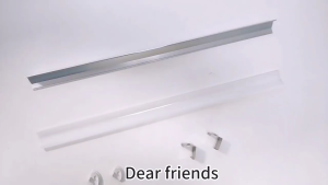 100CM V Shape 16*16mm 20*20mm LED aluminum profile LED Aluminum Channel for LED Light Strip White and Black