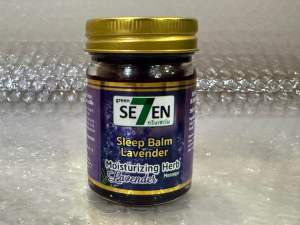 Green Seven Herbal Balm Lavender & Lemongrass 15g / 50g | Moisturising Massage Balm | Thailand Product