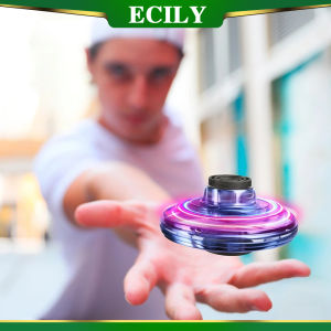 ECILY ORIGINAL Flynova Fidget Spinner Mini UFO Drone Boomerang Flying Spinner Toys Christmas Xmas Gift for Kids Children Child