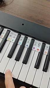 สินค้าเปียโนดิจิตอลิโคน 61/88คีย์ สติ๊กเกอร์ติดเชื้อ กระดาษโน้ต สำหรับมือใหม่