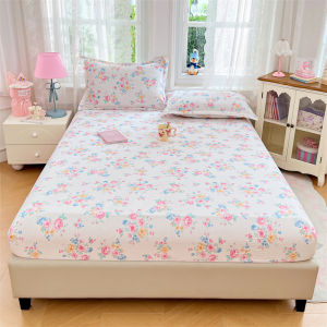 SUNLIGHT HOME Floral Breathable BedsheetSolid Color Bed SheetMulti-pattern BedsheetComfortable Mattress Cover