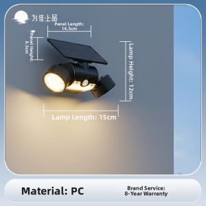 VINCAN | Solar Outdoor Waterproof Motion Sensor Wall Light