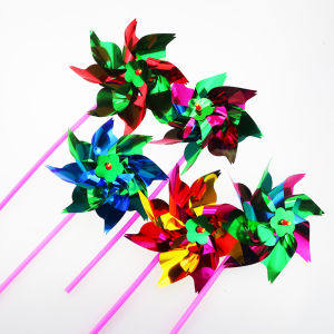 Creative Windmill QR Code Scanner Small Gift for Kindergarten Opening Activity Micro-commerce Student Prize Festival Supplies