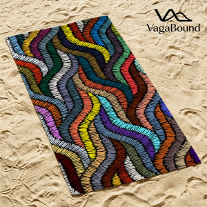 Rainbow Stitch Quick Drying Beach Towels Ultra Lightweight Fast-drying Super Absorbent It is a must-have item for summer