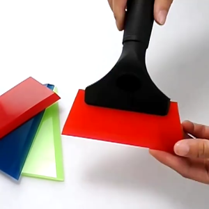 Car Plastic Scraper Squeegee Glass Water Wiper Film Scraper Char And Triangular Film Scraper Used For Decal Application