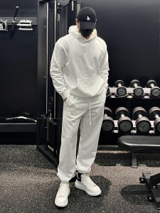 UNIFITNESS | Hooded Thick Fleece Cotton Sportswear Set