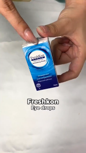 FreshKon® Clear Refreshing Drops 10ml | Obat Tetes Mata Softlens | Comfort And Clarity