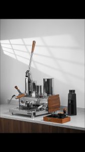 MHW-3bomber Coffee Extraction Observation Mirror 360° Espresso Shot Black Mirror