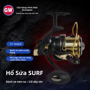 GW | Máy Câu Quay Spinning Cho Cá Nước Ngọt & Nước Mặn Long Cast
