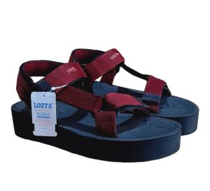 Sendal Gunung Wanita Kekinian Lozta Eva Full Karet Outsol Tebal 5cm