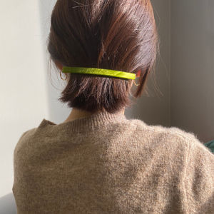 French Style Freshly Baked Hair Clips Sarawear/Saradeal One-Row Spring Clips Short Hair Tail Clips Princess Head