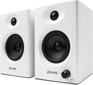 Ohayo | Loa Máy Tính OHAYO 60W Stereo 2.0 Dành Cho Nghe Nhạc Chơi Game - Bluetooth 5.3 Tích Hợp Hỗ Trợ Đầu Vào Aux RCA Thùng Gỗ Dùng Cho Máy Tính Để Bàn Và Laptop