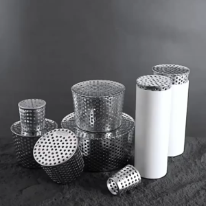 304 Stainless Steel Drain Cover Anti Clogging Interpolated Filter Screen For PVC Pipe Rain Pipe Cap