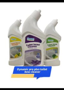 (Twin Pack)Dynamic Pro Plus Toilet Bowl Liquid Cleaner Anti-bacterial 500ML x 2  (Twin Pack) / 2 in 1 value pack - Lavender  Lemon Apple